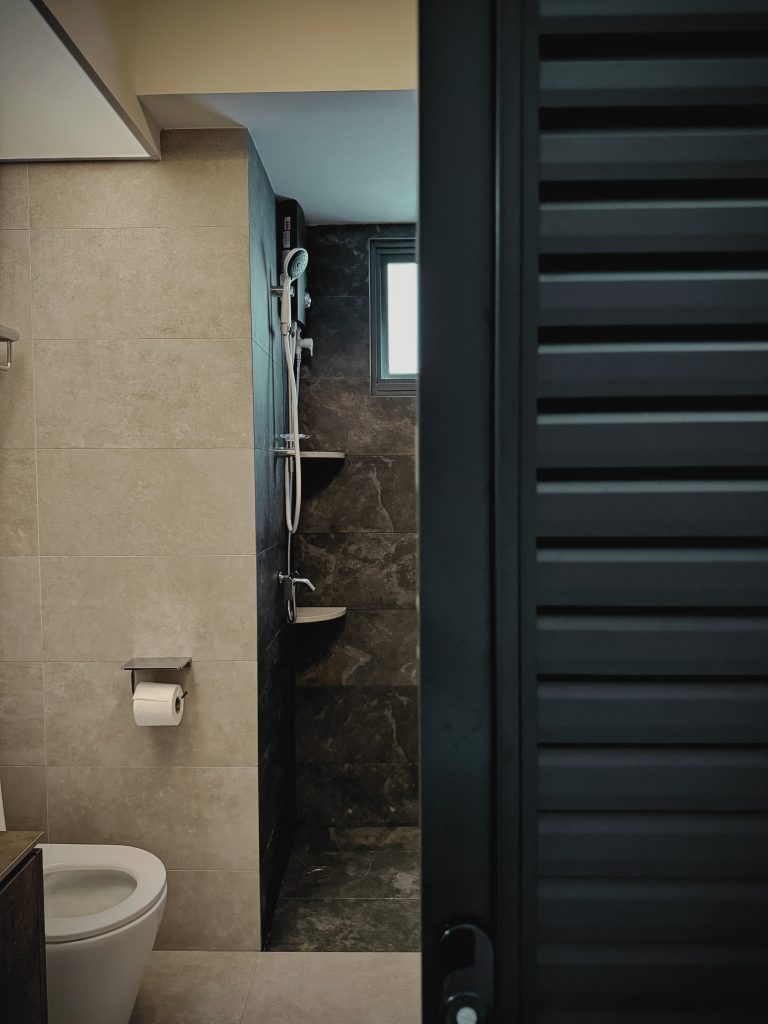 Bathroom Louver Door