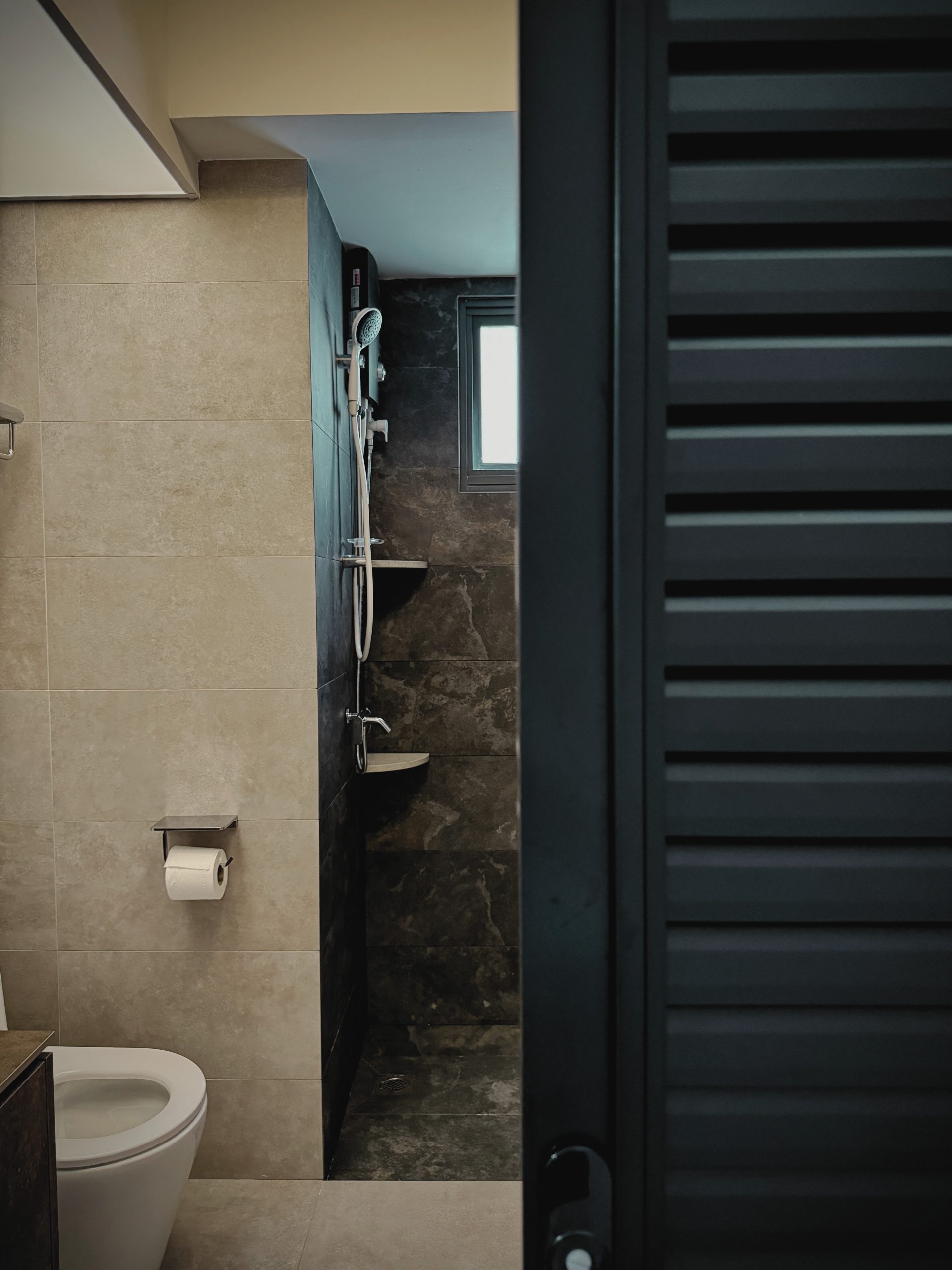 Bathroom Louver Door