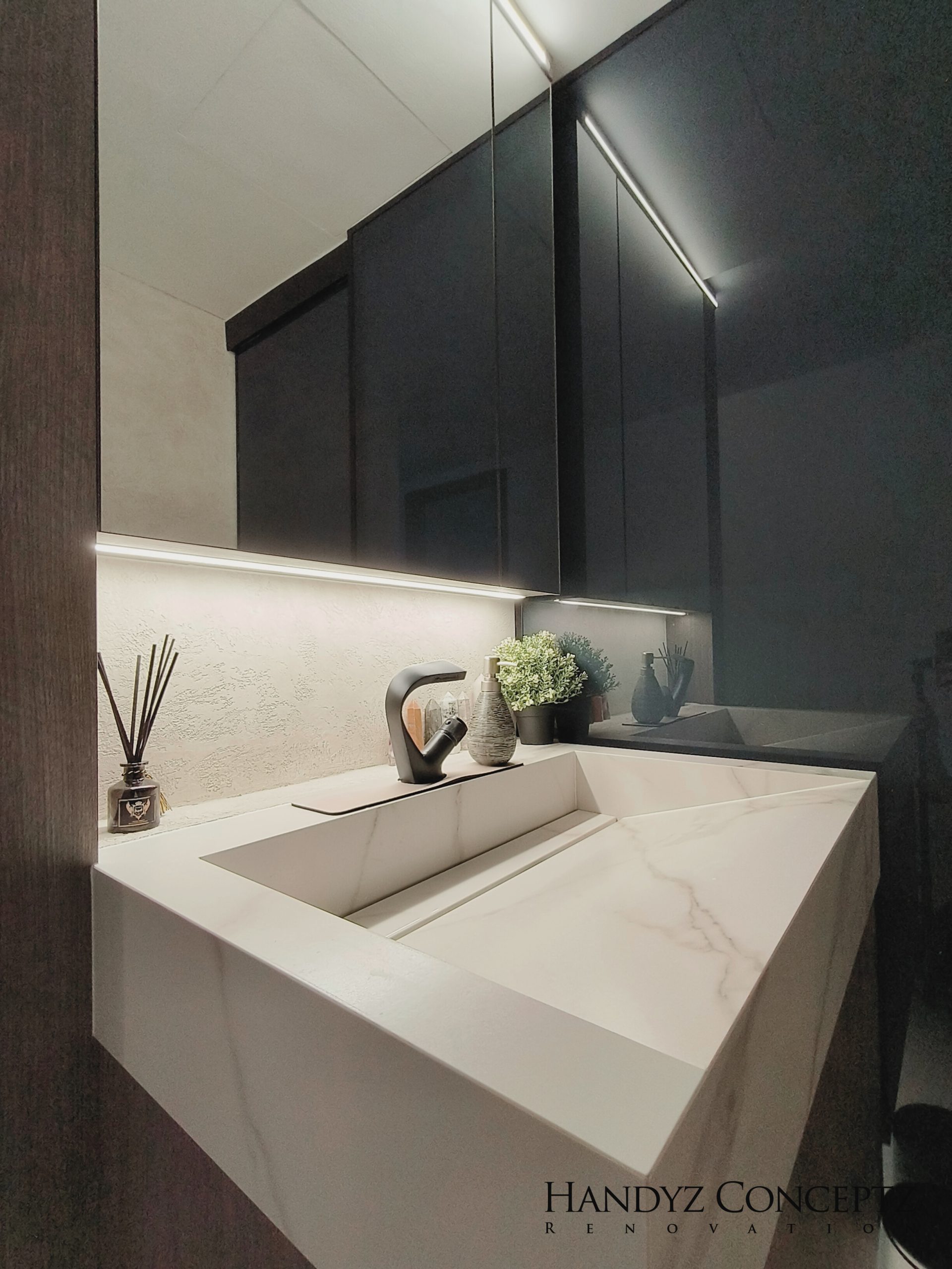 Condo Incline Sink