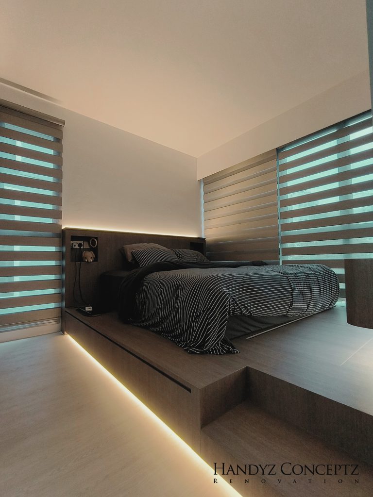 Condo Platform with storage