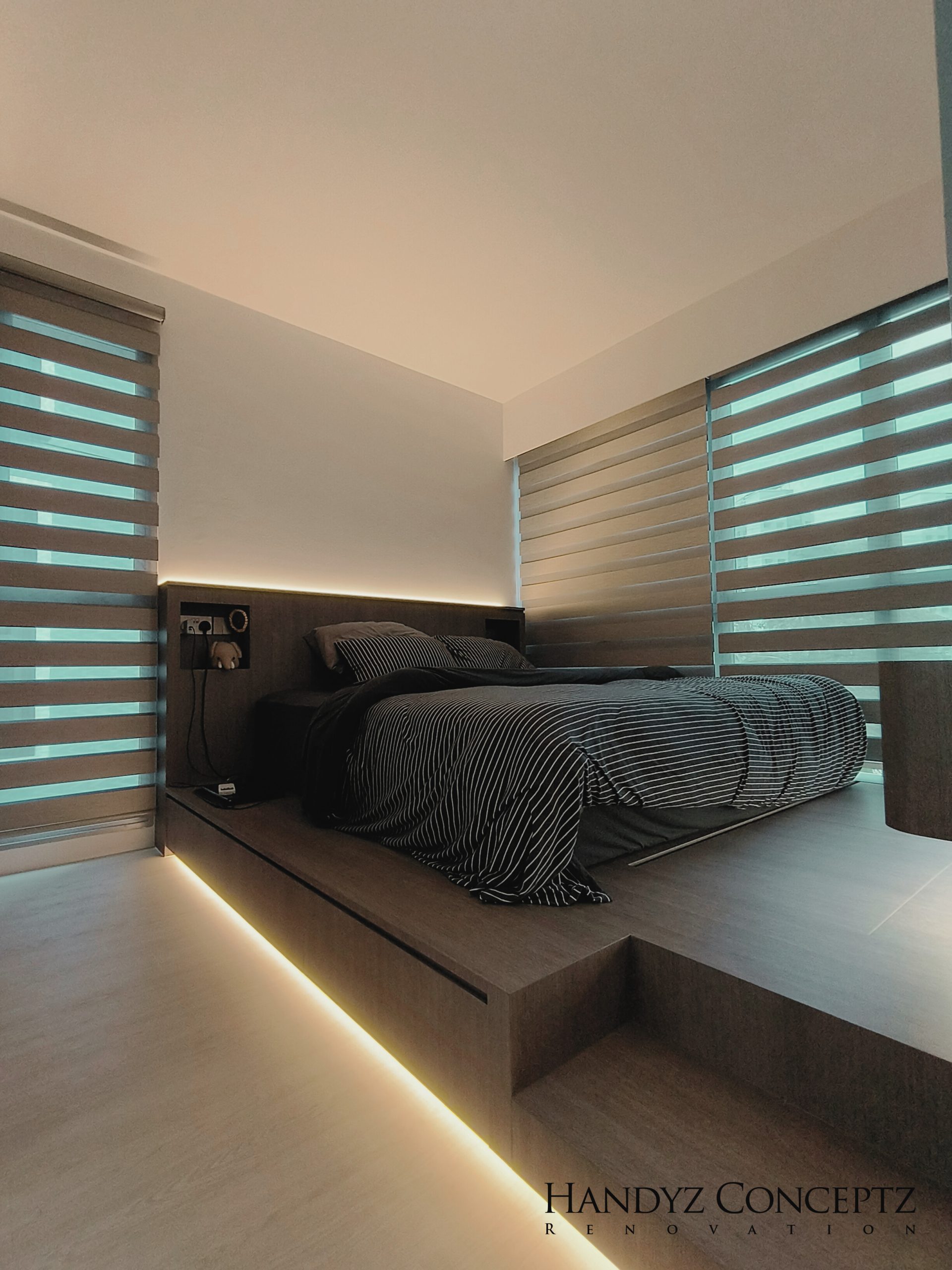 Condo Platform with storage