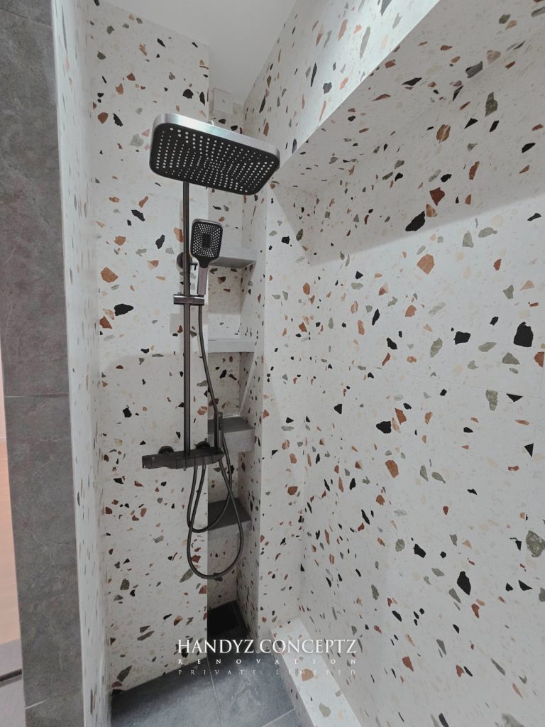 HDB Bathroom Wall Design