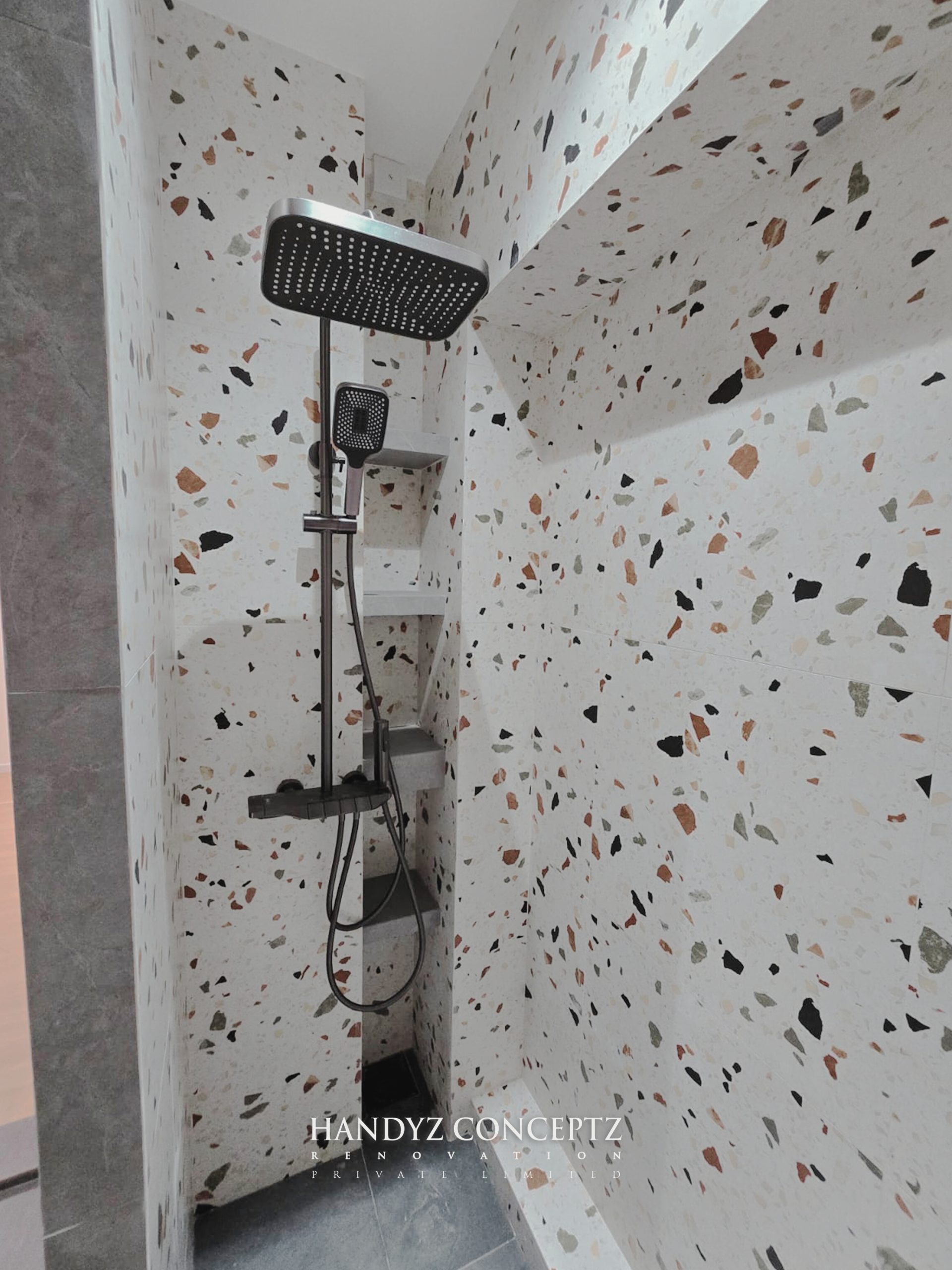 HDB Bathroom Wall Design