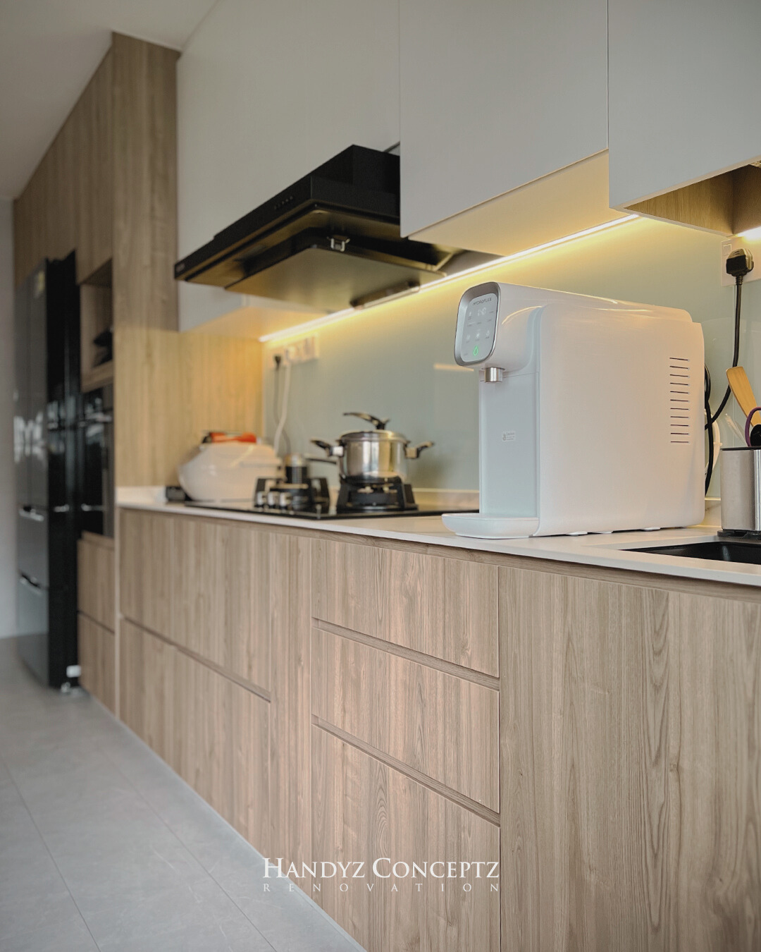 HDB Kitchen Glass backing