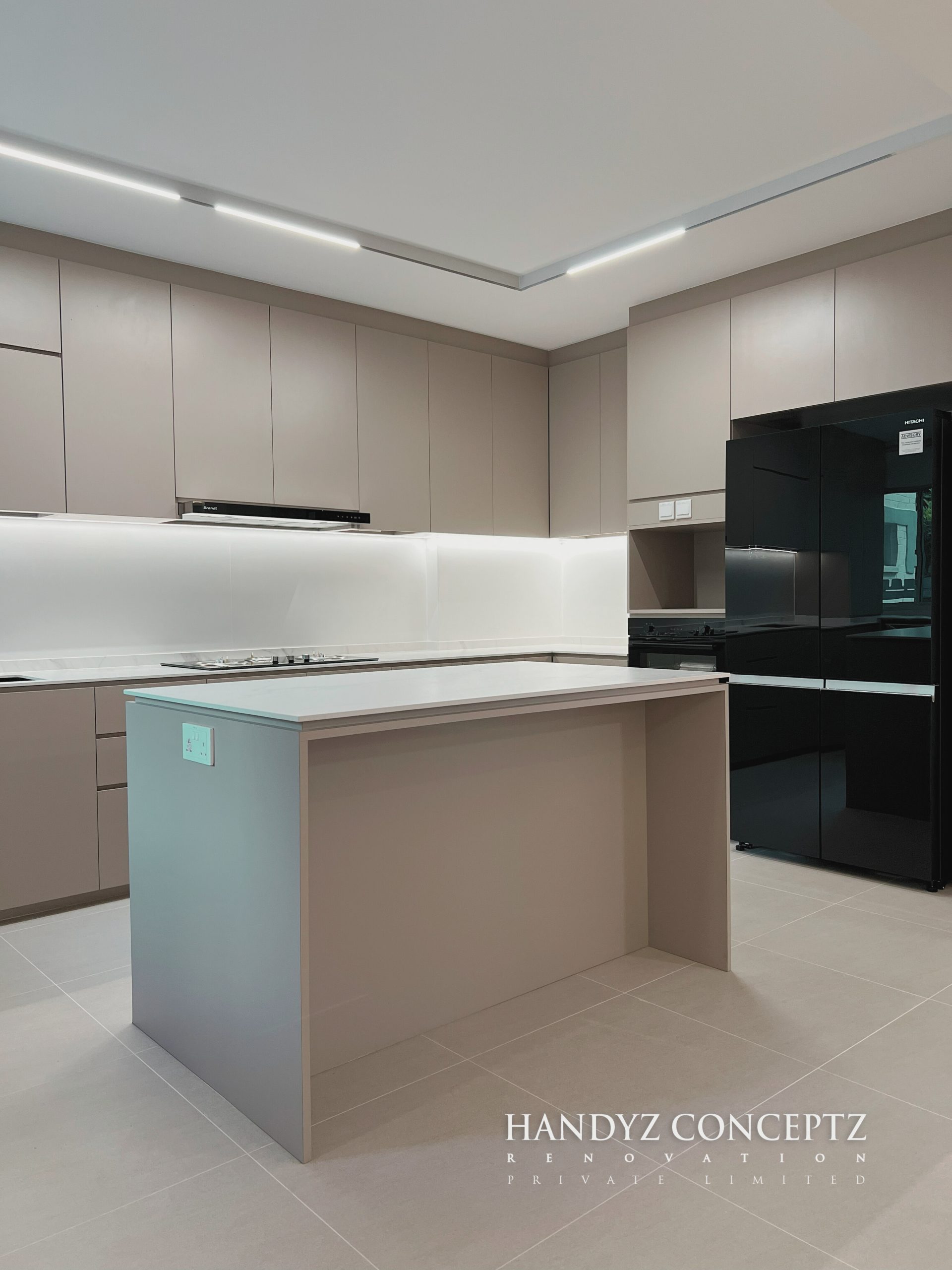 HDB Kitchen With Island