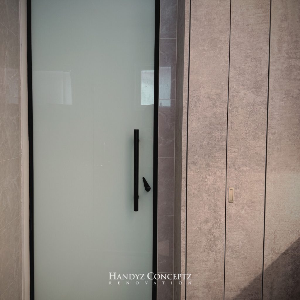 HDB Laminated Glass Door