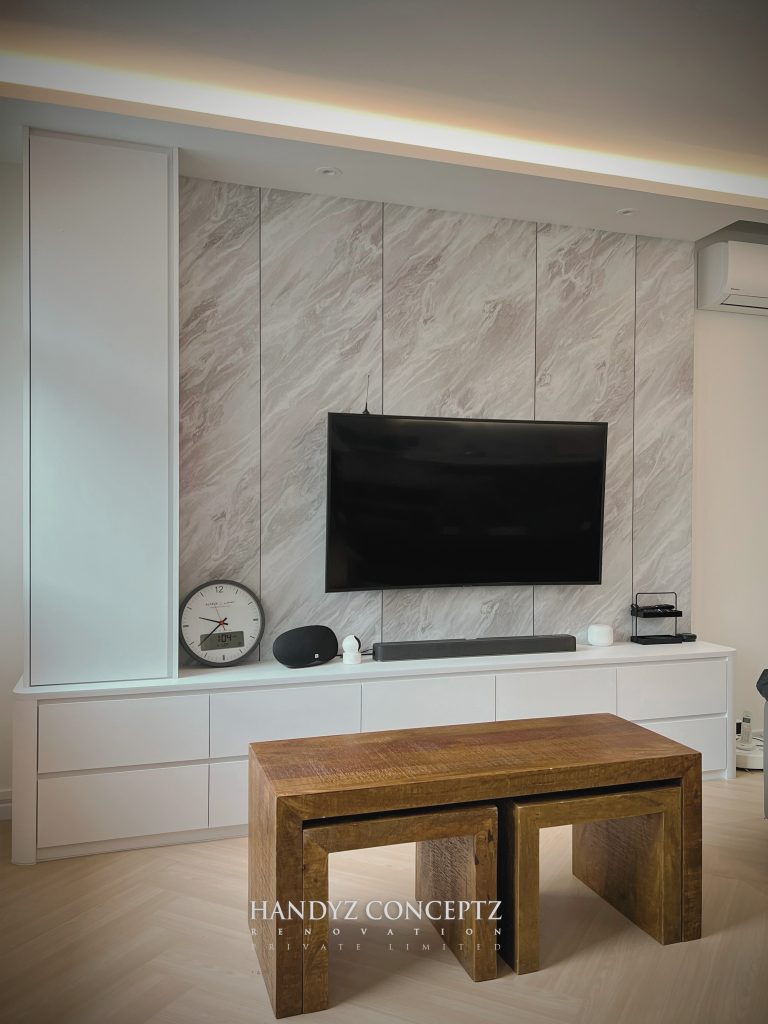 HDB TV Cabinet with Storage