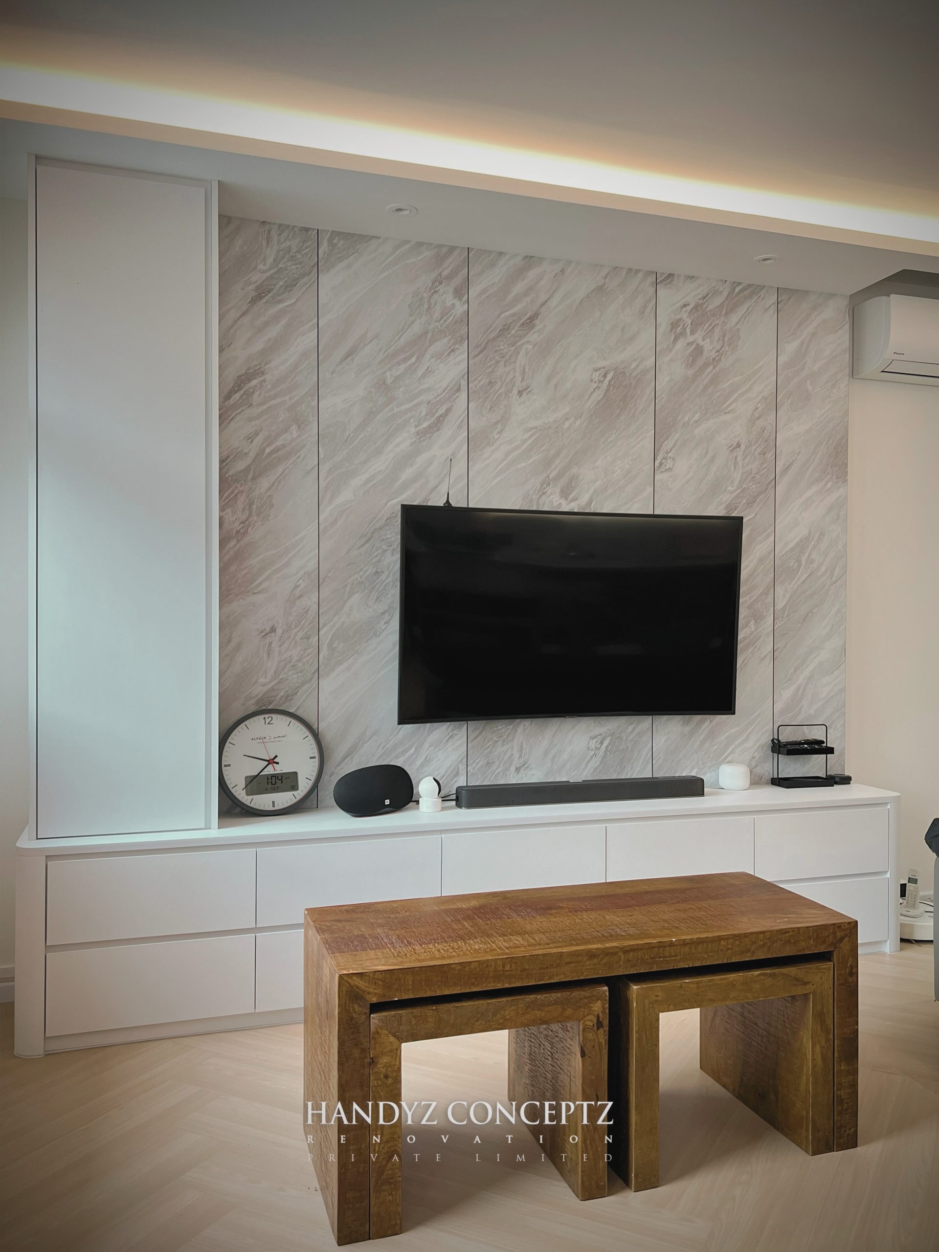 HDB TV Cabinet with Storage