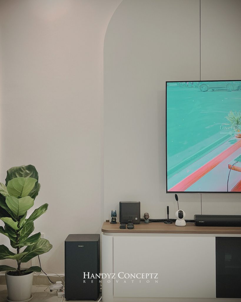 HDB TV Feature Wall
