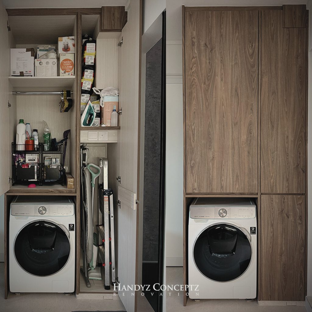 HDB Washing Machine Cabinet