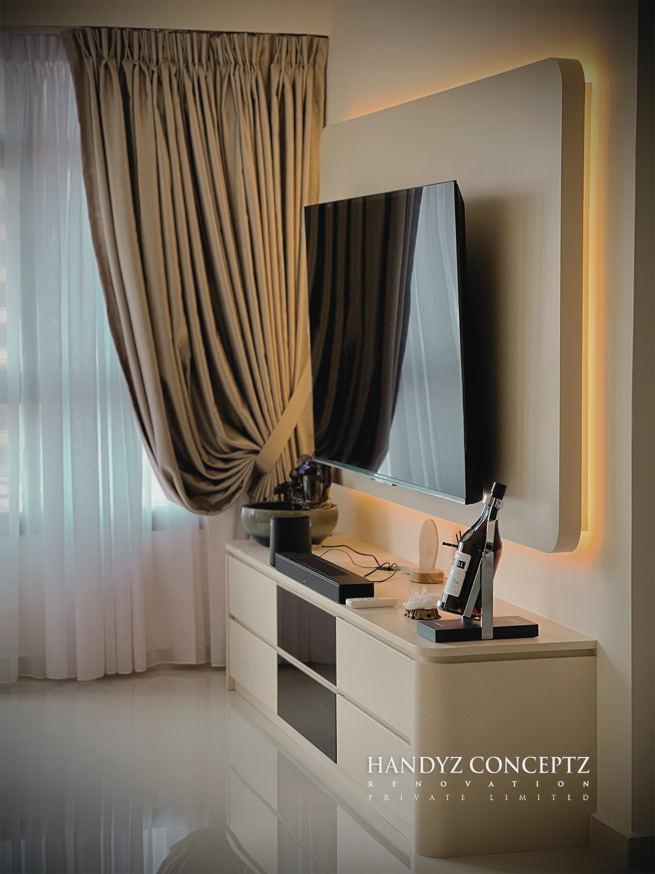 TV Feature Wall 2