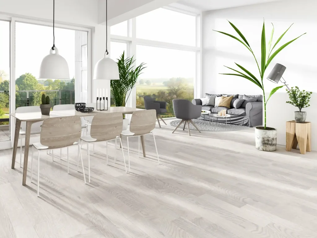 Luxury vinyl flooring